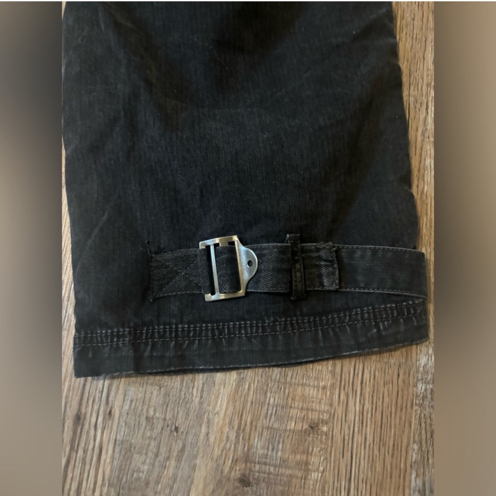 NWOT FREE PEOPLE We The Free Can't Compare Cargo Pants In Black SZ: L - Picture 6 of 11